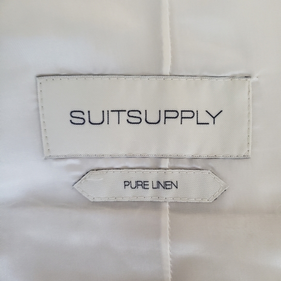 Suitsupply linen waistcoat with lapels 36R - Picture 3 of 5